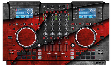 Numark NV 2 Skin Steelay Red